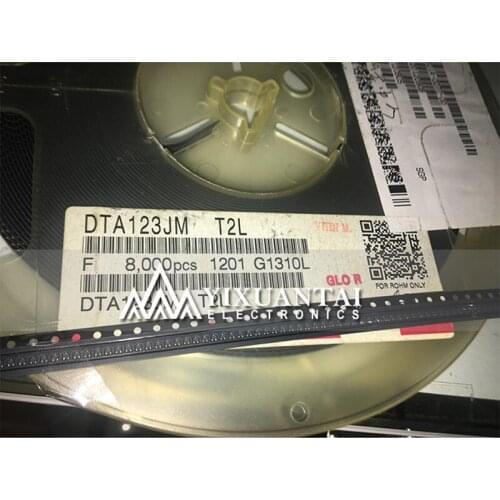 100PCS/lot 500PCS/ lot 8000PCS/LOT Free shipping 100% original DTA123JM T2L DTA123JM E32 SOT523