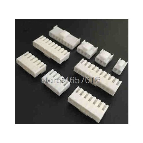 20pcs VH Connector 3.96mm pitch 2/3/4/5/6/7/8/9/10P 2-8Pin Housing