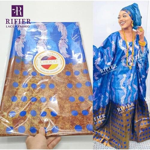 2020 Top Quality Bazin Riche Brode Latest Style For Senegal Elegant Women Daily Party Dresses Sewing Clothing Basin Riche Fabric