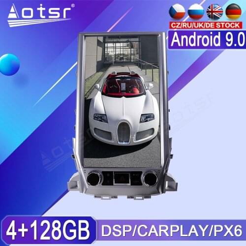 4+128GB For Toyota Land Cruiser Android Radio Tape Recorder 2016-2020 Car Multimedia Player Stereo Head Unit PX6 Tesla Autoradio