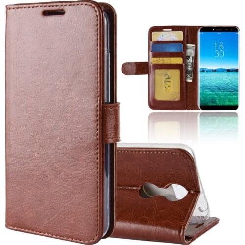 Wallet PU Leather Back Cover Case For oukitel C8 3G Flip Phone Case Cover Protective Bag For oukitel C8 4G cover Leather Case