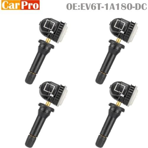 4 Pieces Tire Pressure Sensors TPMS EV6T-1A180-DC EV6T-1A180-CB for Ford Fiesta Focus Mondeo B-MAX C-Max KA Kuga