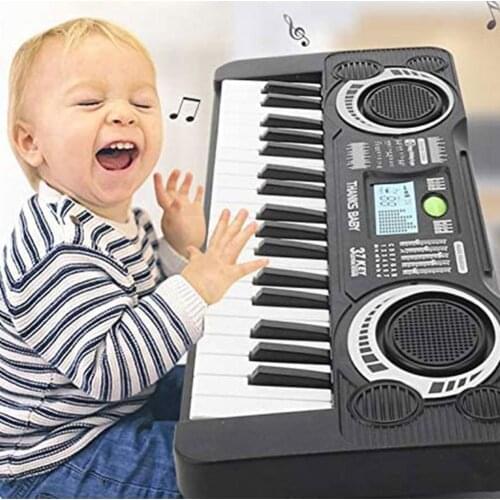 37/61 Keys Electronic Organ USB Digital Keyboard Piano Microphone Musical For Kids Piano Electric Instrument Toy Kids with P8V9