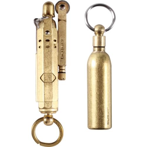 Genuine JIFENG old gasoline & kerosene & oil lighter. Can be put into the cigarette case
