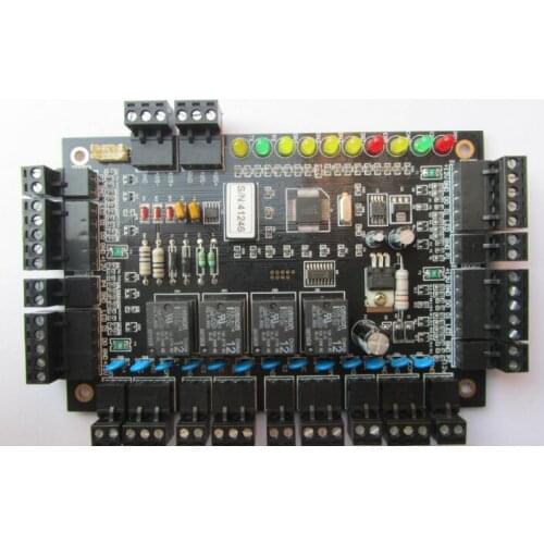 Wiegand Access Control Board RS485-4 Door Access Controller 4 Door Access Control Panel access control board with free software