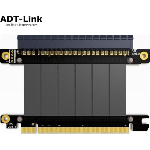 Riser PCI Express x16 To pcie x16 male to female graphics card Riser pci e 16 PCIE3.0 pci-e 16x Ribbon Gen 3.0 Cable 25cm 20cm