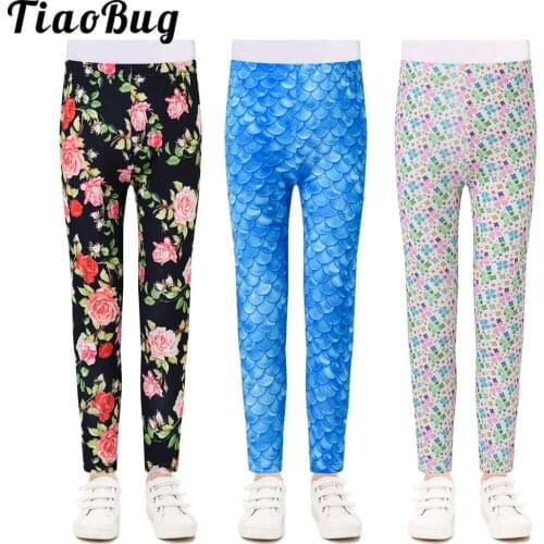 Kids Girl Child Ballet Dancewear Workout Gymnastics Leggings for Ballet Leotard Breathable Stretchy Sport Leggings Pants Bottoms