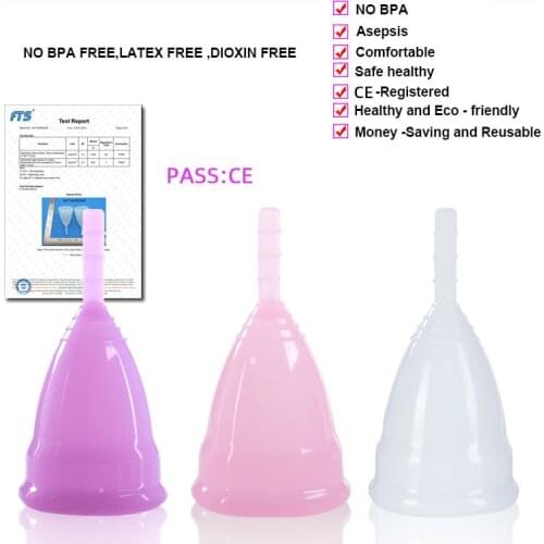 100Pcs Aneercare Coletor Copa Menstrual De Silicona Medica Cup Menstruelle Certificadas Period Copita Menstruatie Lady Vaso