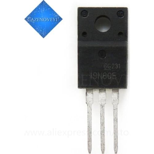 10pcs/lot 19N60E 19N60 TO-220F In Stock