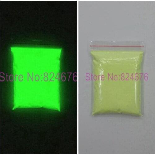 500g/bag Yellow green luminous powder Super Bright phosphor powder Nail Glitter decoration,Glow in Dark Powder Pigment