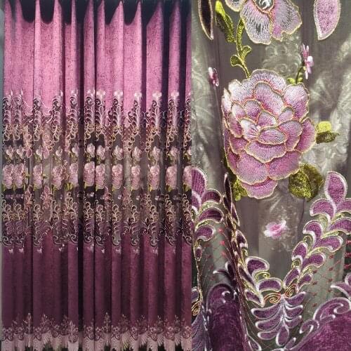 American Curtains for Living Dining Room Bedroom Rustic Pastoral Snow Fanny Printing Curtains Finished Product Customization