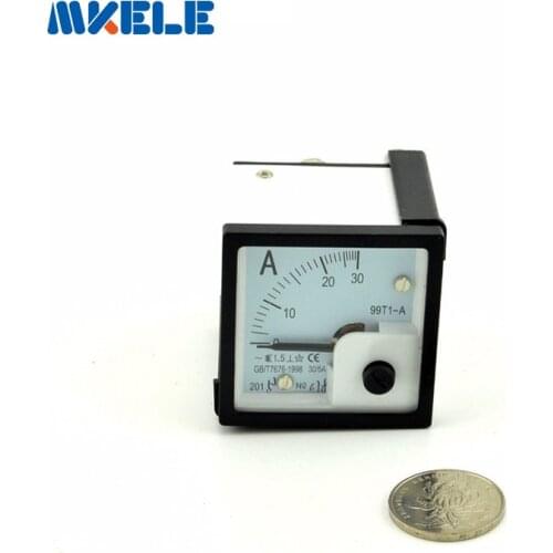 New Arrivals AC 99T1(30) Analog Ammeter Panel Current Amper Meter Pointer Diagnostic-tool Amperimetro Ampermeter Tester