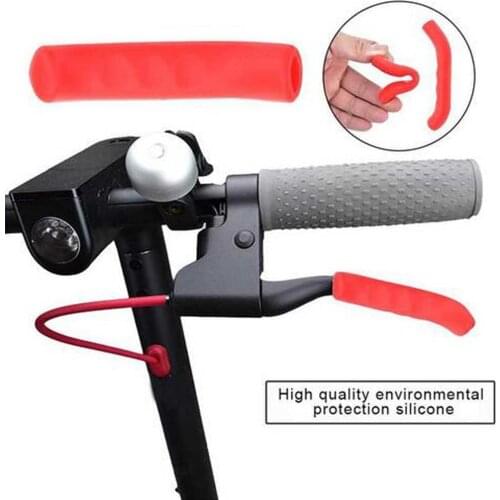 2Pcs/Pair Electric Scooter Brake Handle Cover Bike Brakes Silicone Sleeve For Xiaomi M365 M365Pro Universal Brake Lever Covers