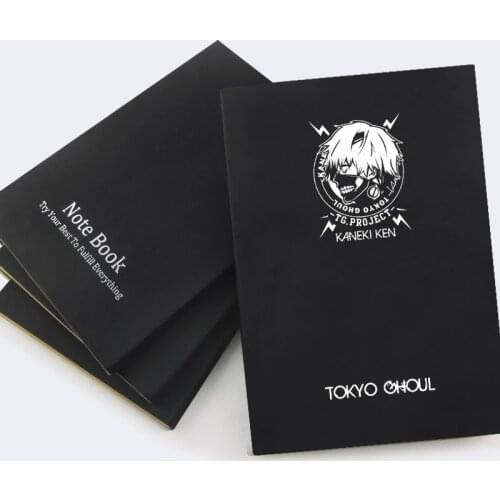 Tokyo Ghoul Kaneki Ken Anime Diary Book Lovely Fashion Theme Cosplay Writing Journal Notebook Stationery School Office Supplies