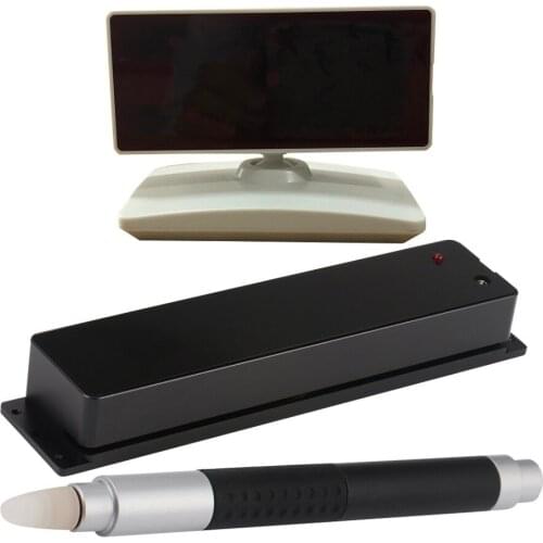 Global First 100-Points Infrared Laser Finger Touch Portable Interactive Whiteboard Smart Board