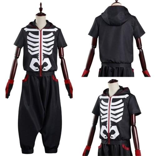 Anime Kemono Jihen Kabane Kusaka Cosplay Costume Men Women Role Play Costumes Halloween Carnival Party Tops Pants Outfits