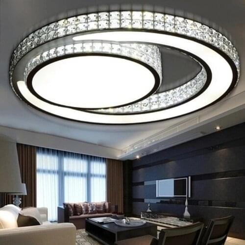Modern led ceiling Lights acrylic living room bedroom crystal ceiling lamp lamparas de techo fixtures lighting luminaire lamps