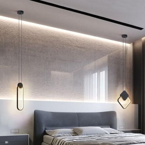 Nordic LED pendant lights Home Bedroom Decoration Bedside Pendant Lamps Living Room Lamp Loft Hang lamp Indoor Lighting Hanging