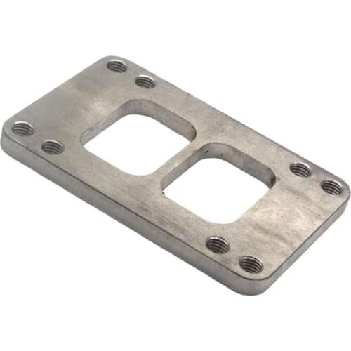 New Turbo Manifold Flange Adapter Universal For T6 To T4 Divided Transition