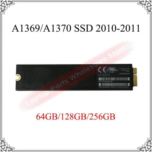 Original A1370 A1369 SSD Solid State Drive 2010 2011 For Macbook Air A1369 A1370 Solid State Drives 64GB 128GB 256GB Tested OK
