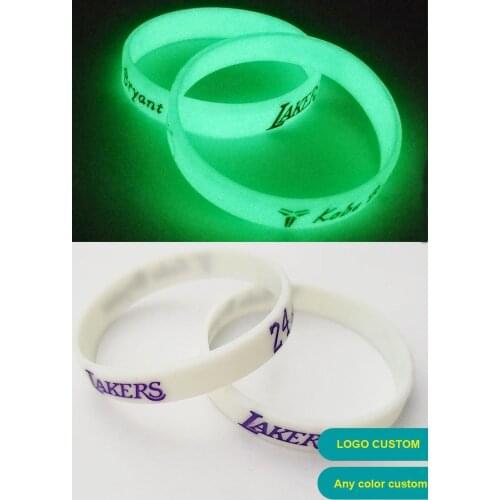 Promotional Cheap DIY Custom Logo Print Glow Stick Bracelet for Party Glow in The Dark Gift Silicone Wrist bands