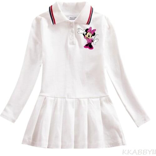Polo Shirt Foreign Trade Cotton Childrens Wear Spring And Autumn Students Childrens Dress Girl Baby Foreign Style Long Sleeves