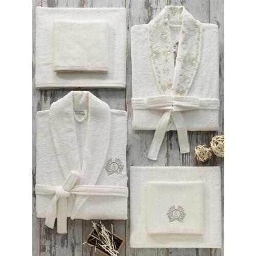 Ruching Vita Bamboo Family Robe Set Aphrodite
