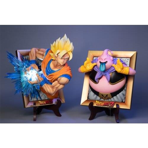 Presale Picture Frame Series: Wukong With Light Size:22CM Fat Buou Size:20CM Resin Statue GK Model