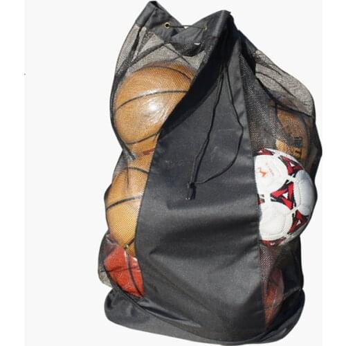 MAICCA Balls bag Super big for basketball football volleyball portable net sports training bag carrying ball bag Wholesale