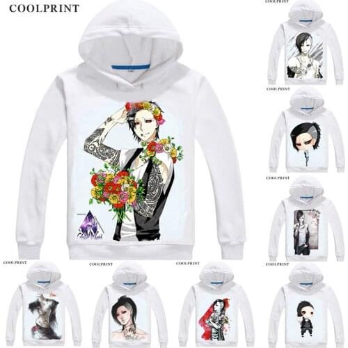 Tokyo Ghoul Tokyo Guru Jack re Pinto Hoodies Hooded Hoodie Anime Manga Ghoul Uta No Face HySy ArtMask Studio Cosplay Sweatshirts