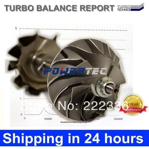 K18 material turbo shaft&wheel gt1749v 724930 rotor shaft and wheel for VW Passat B6