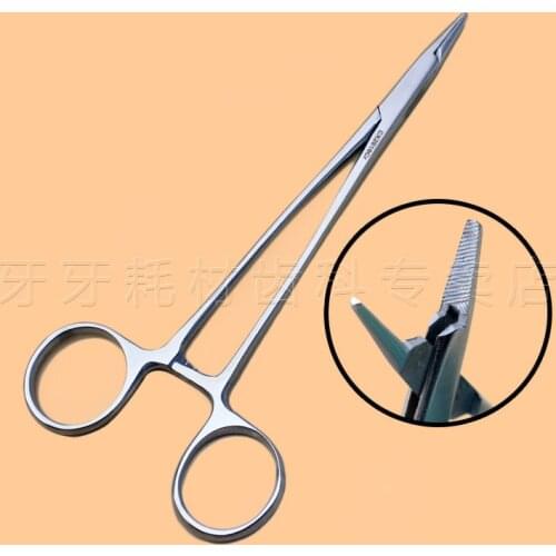 High Quality 1 pc Dental Orthodontics Forceps Stainless Steel straight pliers Dentist Surgical Instrument