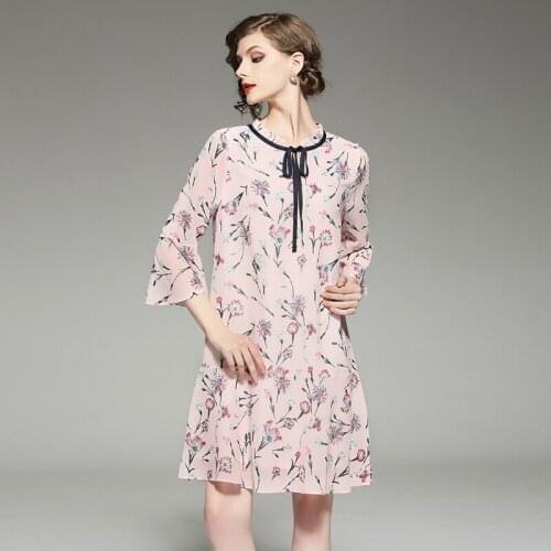 Yunting Pink Summer Dresses