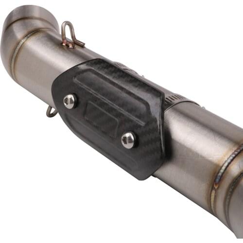 Carbon Fiber Motorcycle Muffler Protector Exhaust Heat Shield Cover Guard Anti-scalding Cover For yamaha majesty 400 tenere 700