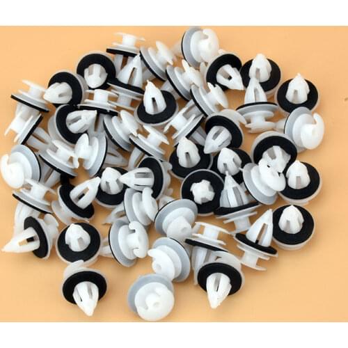 20Pcs Door Panel Clips With Seal Ring Plastic Retainer Fastener Rivets For BMW E34 E36 E38 E39 E46 M3 M5 Z3 X5