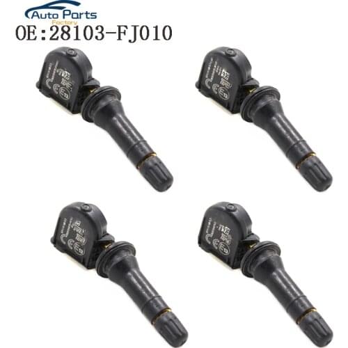4 PCS New TPMS Tire Pressure Sensor For Subaru Forester Impreza Justy Levorg Outback T 28103-FJ010 28103FJ010