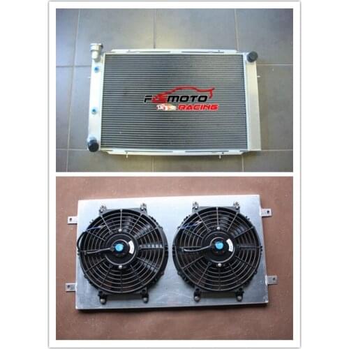 Aluminum Alloy Radiator +Shroud+Fan For Holden V8 WB Statesman 80-84 81 82 83 1980 1981 1982 1983