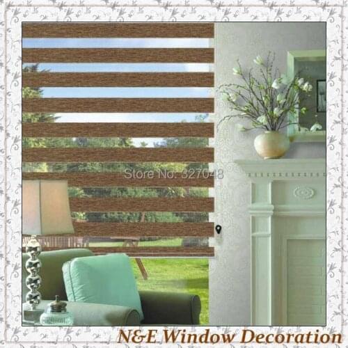 Free shipping 100% polyester blackout simple curtain design window blinds and zebra rooler blinds for living room