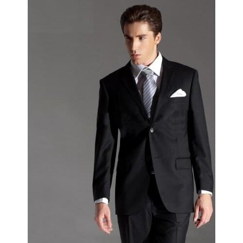 Free shipping The latest set of cheap custom dress suit the perfect groom suit(jacket and trousers)