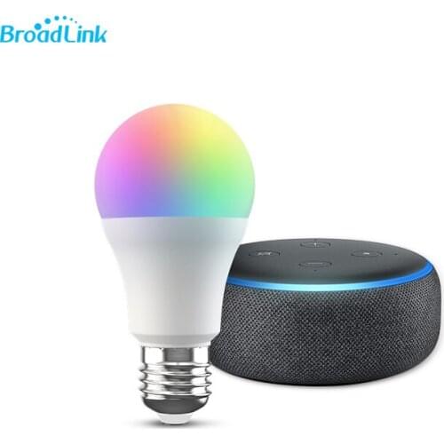 BroadLink LB27 LB26 R1 WI-Fi Smart RGB Dimmer Light works with Google Home