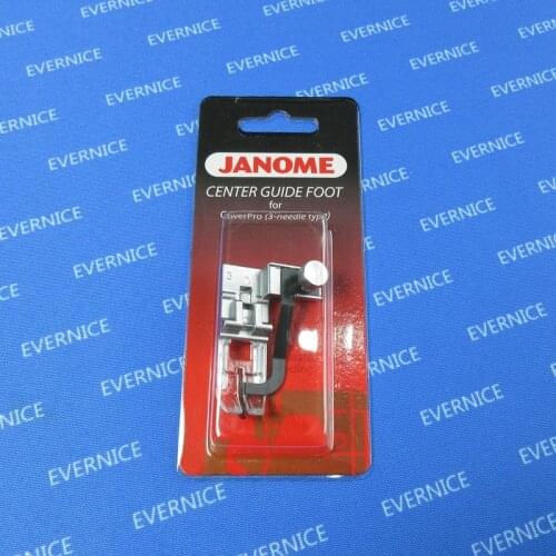 Center Guide Foot #795819108 For Janome 1000CPX CoverPro Coverstitch Machine