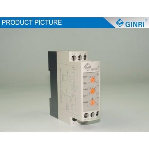 GINRI SVRD-220W Single Phase Over voltage Under Voltage Protection Relay