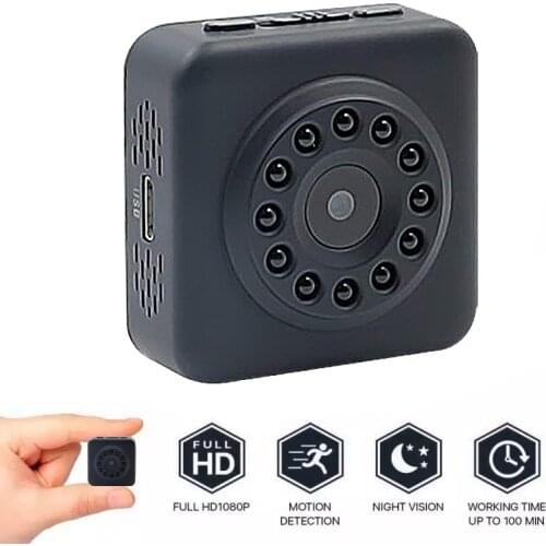 Full Hd Wifi Mini Camera Night Vision Camera Mini 1080P Ultra Thin Camcorders Mini MC45014
