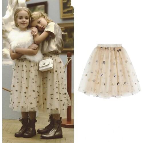 Mother and daughter clothes Mommy and me Tutu skirts Family clothing Princess Sequins Mesh Long tutu skirt Matching outfits