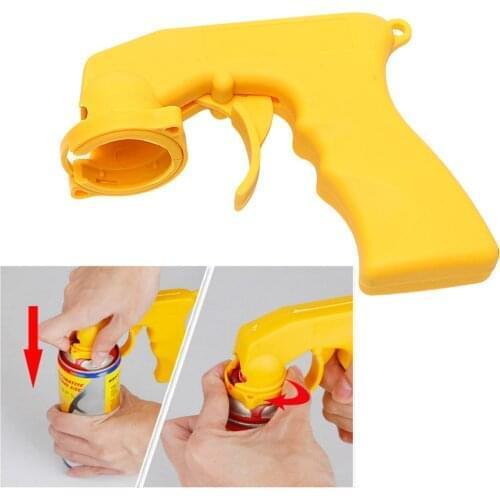 Portable Aerosol Spray Gun Sprayer Adaptor Handle With Full Grip Lock Kit Auto Paint Care Tool 4x4 Automobile Car Accessories
