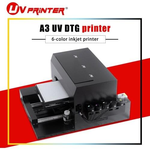 Printer A3 UV large format inkjet LED UV cooling quick-drying ink for glass/wood/acrylic printing without fading