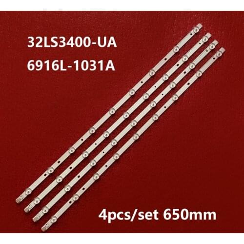 LED Backlight strip 9leds for LG 32"TV ROW Rev0.9 A/B-Type 6916L-1030A 6916L-1031A 6916L-0923A 6916L-0881A LC320DXN SE R1 LED32A