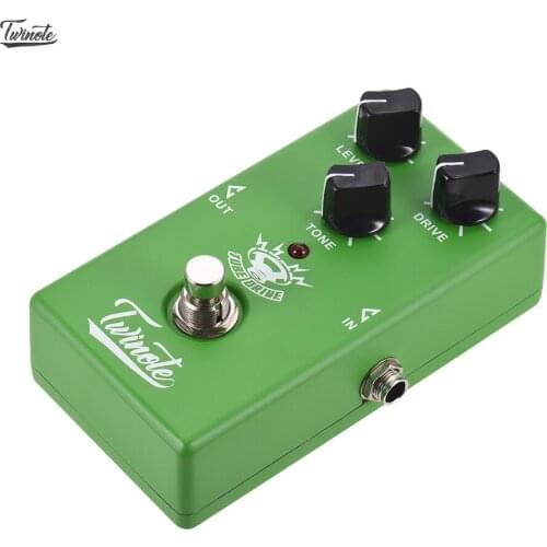 Twinote TUBE DRIVE Analog Overdrive Guitar Effect Pedal Processsor Full Metal Shell with True Bypass for guitar accessories
