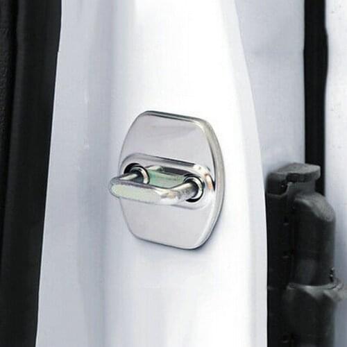 STAINLESS STEEL Car DOOR LOCK PROTECTIVE COVER trim For Kia Sportage 2016 2017