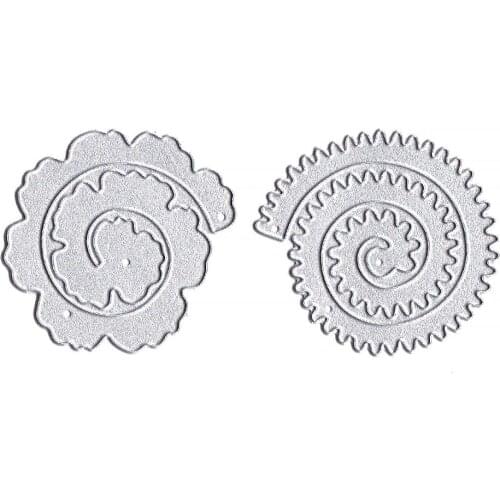 1/2pcs flower Metal Cutting Dies Stencils For DIY Scrapbooking Decorative Embossing Handcraft Die Cutting Template 40P